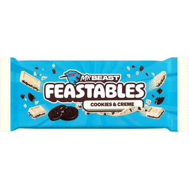 Mr Beast Feastables Cookies & Creme Çikolata 1 Adet Fiyatı