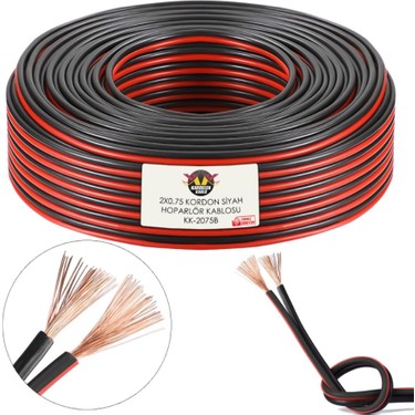 その他 K&K Kk Kardelen 2075S Hoparlör Kablosu Kordon 2x0.75 Zayıf Akım Fiyatı