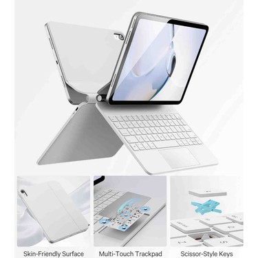 Fogy Apple iPad 10.nesil ipad (A16) Uyumlu Magic Keyboard Fiyatı