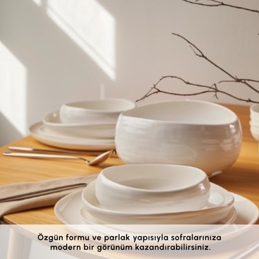 Karaca Earth Collection Clay 55 Parça 12 Kişilik Yemek Fiyatı