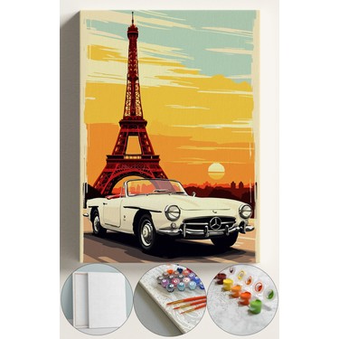 Corvo Sayılarla Boyama Çerçeveli Hobi Seti Numaralı Tuval Fiyatı