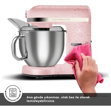 Karaca Mastermaid Chef Pro Çift Kollu Stand Mikser Pearly Fiyatı