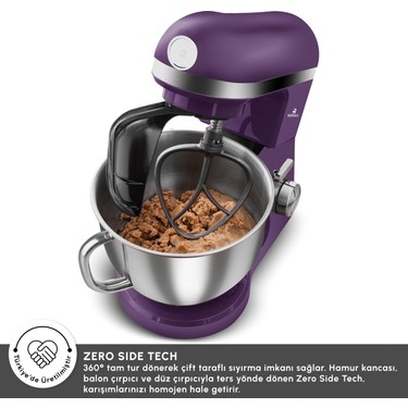 Karaca Mastermaid Chef Pro Çift Kollu Stand Mikser Grape Fiyatı