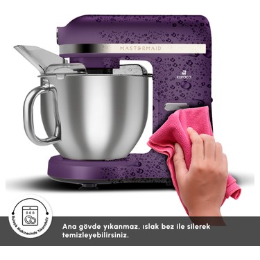 Karaca Mastermaid Chef Pro Çift Kollu Stand Mikser Grape Fiyatı