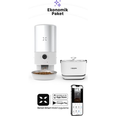 Xenon Smart Akıllı Otomatik 5LT Kedi Mama Kabı Ultra Sessiz Fiyatı