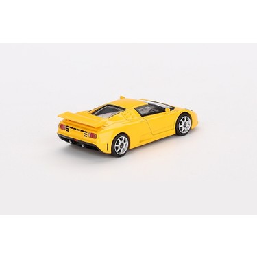 Mini GT 1:64 Bugatti EB110 Super Sport Jaune - Édition Limitée - Modèle Diecast 2025