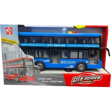 Ctoys City Serisi İki Katlı Sesli ve Işıklı Süper Otobüs Fiyatı