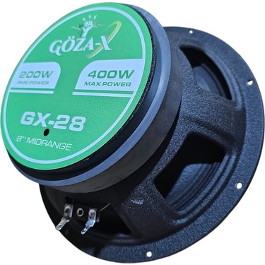 Göza-X Gx-28 400W 200 Rms 20 cm Midrange Efsane Yeni Seri Fiyatı