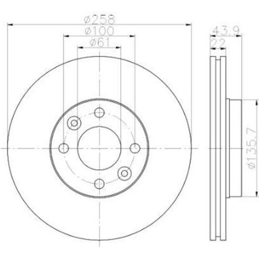 Mga 50413 Fren Diski Ön Zoe 12- Kangoo Iı 08- Captur 13- / Fiyatı