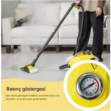 Ozmik HW618-B Çok Amaçlı Süpürge El Tipi Buharlı Temizleyici Fiyatı