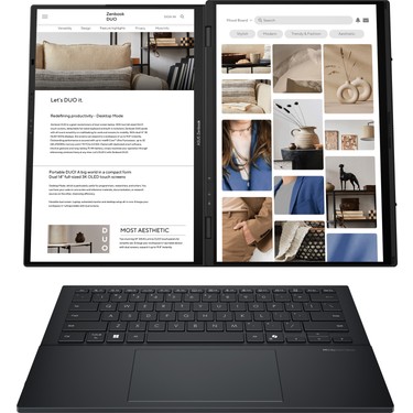 Asus Zenbook Duo UX8406 UX8406CA-PZ210W Intel Ultra 9 285H Fiyatı