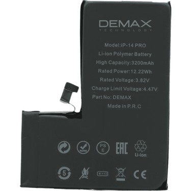 Demax Apple iPhone 14 Pro Güçlendirilmiş Yüksek Kapasiteli Fiyatı