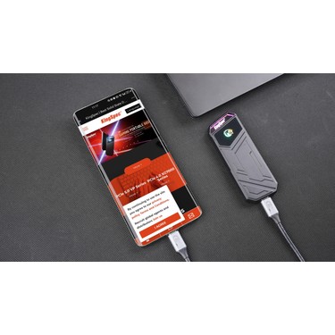 Kingspec Z5 Taşınabilir SSD 2tb , 2090MB/S Metal Rgb Kasa Fiyatı