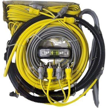 8AWG Amfi Kablo Seti Montaj Kablo Seti 1000W 8 Gauge 100A Fiyatı