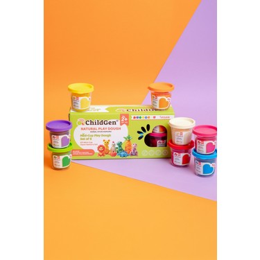 Doğal Oyun Hamuru - Mini-Cup- 8'li Set (8X65GR) Fiyatı