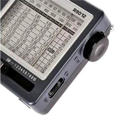Tecsun R 9012 12 Bant Fm Radyo - Siyah (Yurt Dışından) Fiyatı