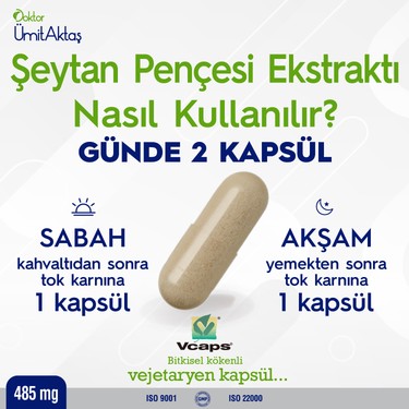 Dr. Ümit Aktaş Şeytan Pençesi - Devil's Claw - Okside Fiyatı