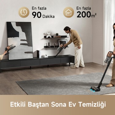 Dreame Z20 Kablosuz Dikey Süpürge HEPA Filtreli 0,6 lt Toz Fiyatı
