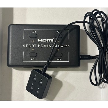 4 Port HDMI Kvm Switch Fiyatı, Taksit Seçenekleri ile Satın Al