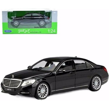 1/24 Ölçek Mercedes-Benz S Class Model Araba Siyah Fiyatı
