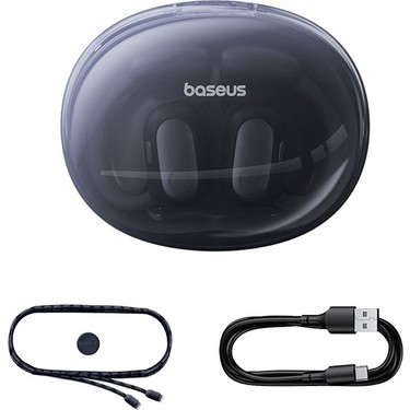 Baseus Eli Sport 1 Cuffie Open-ear Bluetooth 5.3, Suono Direzionale Con Bassi Potenti, IPX4, Leggere, Con 4 Microfoni ENC – Per Sport E Fitness