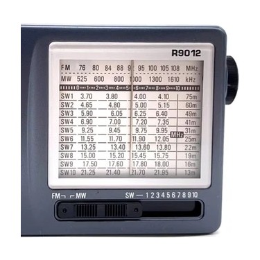 Tecsun R 9012 12 Bant Fm Radyo - Siyah (Yurt Dışından) Fiyatı