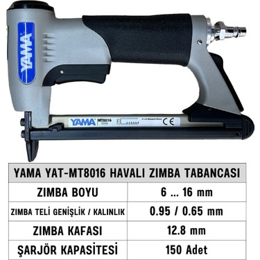 Yama YAT-MT8016 Havalı Zımba Tabancası 6-16 mm Fiyatı