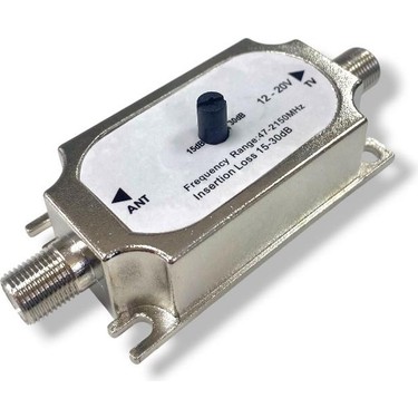Powermaster Ayarlı 15-30DB Uydu Hat Yükseltici Line Fiyatı