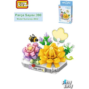 Vagonlife LOZ Micro Block Serisi Sevimli Çiçek 390 Parça Fiyatı