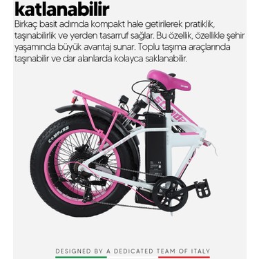 StradacyclesStrada Cycles E-Sıs Hidrolik Disk Fat Bike Fiyatı