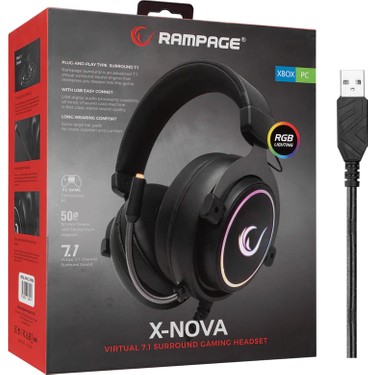 Ms Rampage RM-K11 X-Nova Rgb 7.1 Oyuncu Kulaklığı Fiyatı