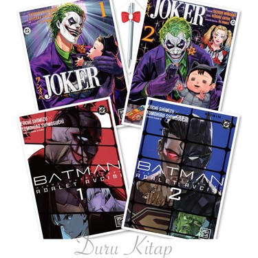 Joker - Batman Manga Seti (4 Kitap), Caprice B112 Silver Kitabı