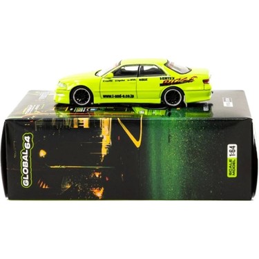 Tarmac Works 1/64 Vertex Toyota Mark Iı JZX100 Light Green - Fiyatı