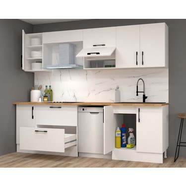 260 cm Sefa Hazır Mutfak Dolabı Fiyatı - Taksit Seçenekleri