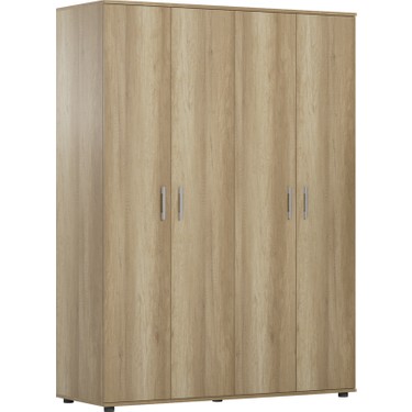 Trendline 4 Kapaklı Gardırop - Tori 137 x 187 x 51 cm Fiyatı