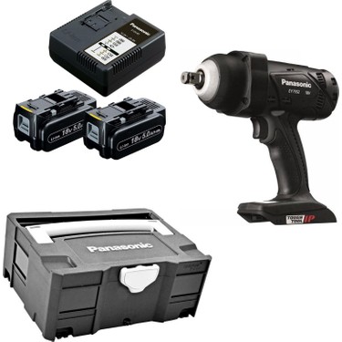 PANASONIC EY7552LJ2S Akülü Somun Sıkma (18V-5.0Ah Pil Seti - Fiyatı