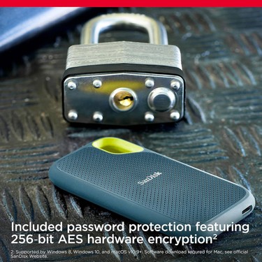 Sandisk Extreme 2 Tb 1050MB/S Taşınabilir Ssd, USB 3.2 Gen 2 Fiyatı