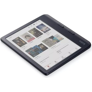 Kobo Libra Colour 7 E Kitap Okuyucu Siyah Renkli Ekran ve Kitabı