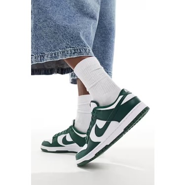 Nike Dunk Low Retro Sneaker Yeşil-Beyaz Unisex Günlük Spor Fiyatı