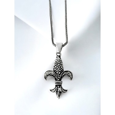 Zambak Çiçeği - Fleur De Lis Fransız Sembolü Parlak Tasarım Fiyatı
