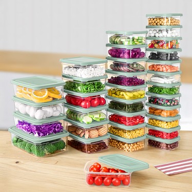 Meleni Home 32'li Dikdörtgen Erzak Saklama Kabı Seti - Fiyatı