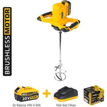 SGS5440 Sgs Akülü Karıştırıcı Mıxer 20V 2*4.0 Ah (Kömürsüz Fiyatı