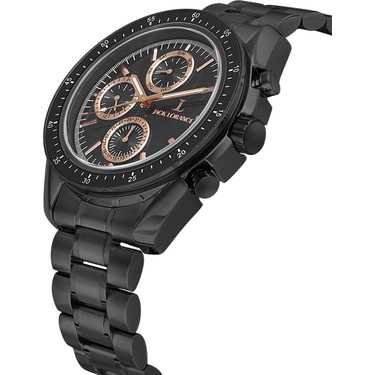 Jack Lorance JLS0406203 Siyah & Rose Çelik Erkek Kol Saati Fiyatı