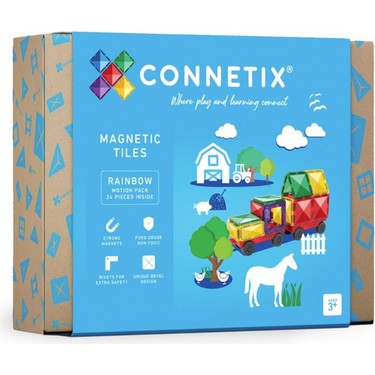 Magna Tiles Connetix Rainbow Motion Set - 24PARÇA Fiyatı