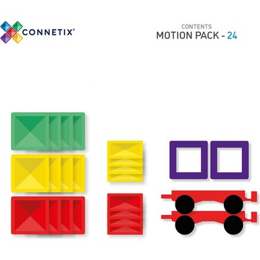 Magna Tiles Connetix Rainbow Motion Set - 24PARÇA Fiyatı