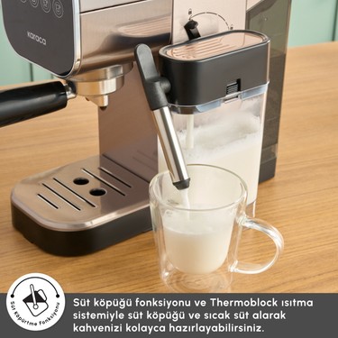 Karaca Mycaffe Barista S20 Entegre Süt Hazneli Otomatik Fiyatı