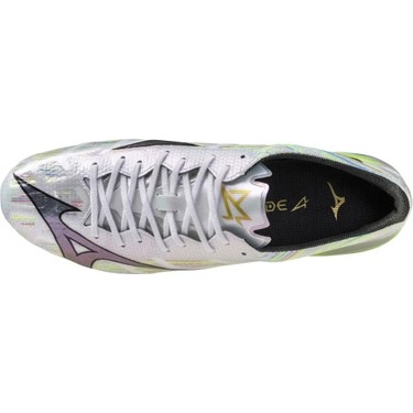 Mizuno Alpha 2 Elite Erkek Krampon Beyaz / Sarı Fiyatı