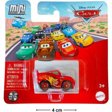 ミニカー Disney Pixar Cars Mini Racers Disney Pixar Cars - Mini Racers - Lightning Mcqueen Fiyatı