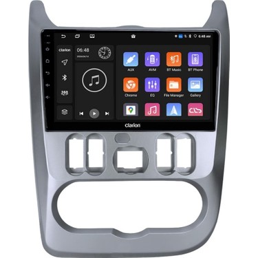 clarion 2DINデッキ Dacia Sandero Android Multimedya Sistemi 4-64 Clarion Fiyatı