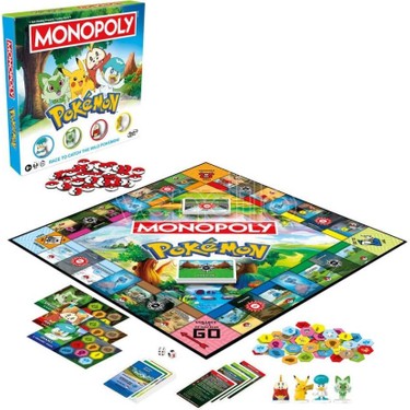 【新品未使用】pokemon MONOPOLY ポケモン　モノポリー Monopoly Pokemon (Ingilizce) Fiyatı - Taksit Seçenekleri